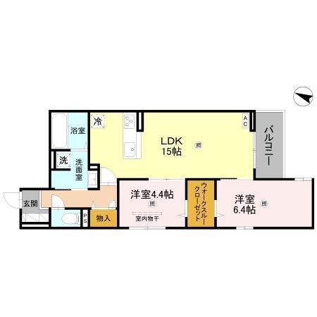 CORTE　BREEZA御影（305） 間取り図画像