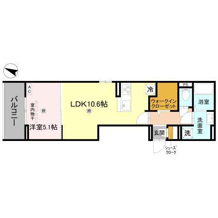 CORTE　BREEZA御影（303） 間取り図画像
