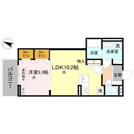 CORTE　BREEZA御影（302） 間取り図画像