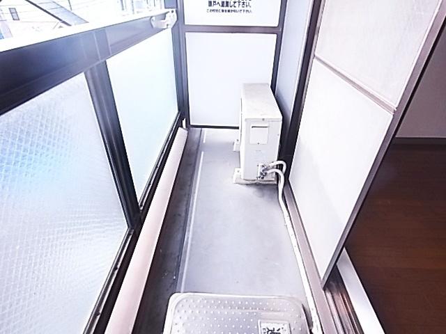 神戸市灘区岩屋中町アパート バルコニー