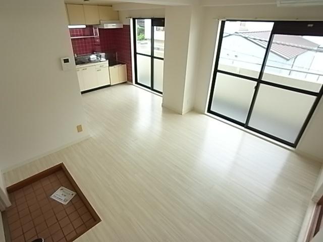 神戸市灘区灘南通マンション リビング