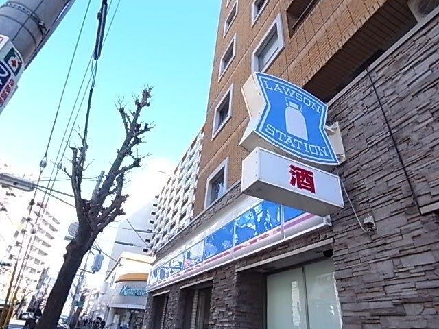ローソン六甲道北店：116m