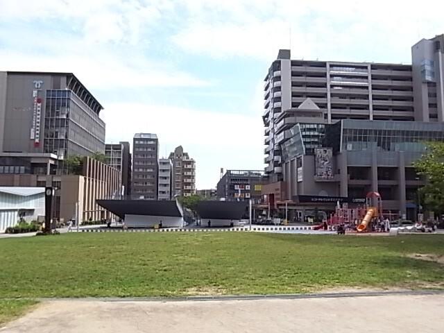六甲道南公園：332m