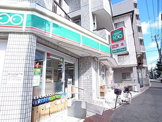 ローソンストア100灘区千旦通店：97m