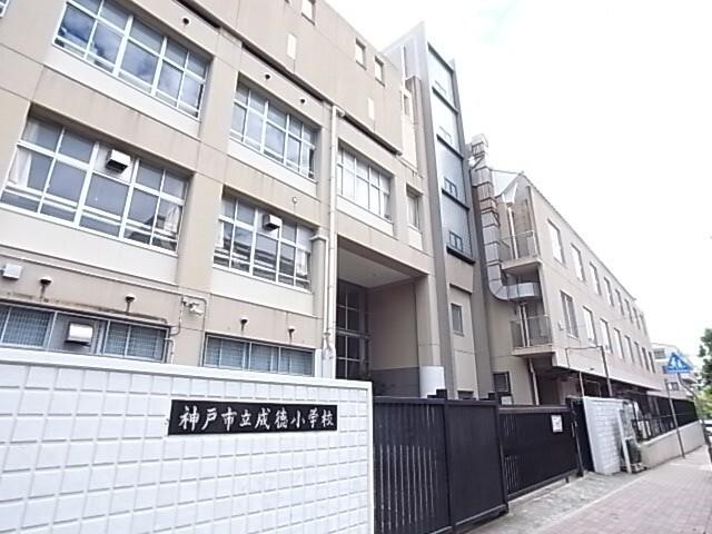 神戸市立成徳小学校：477m