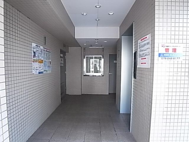 神戸市灘区中原通マンション ロビー