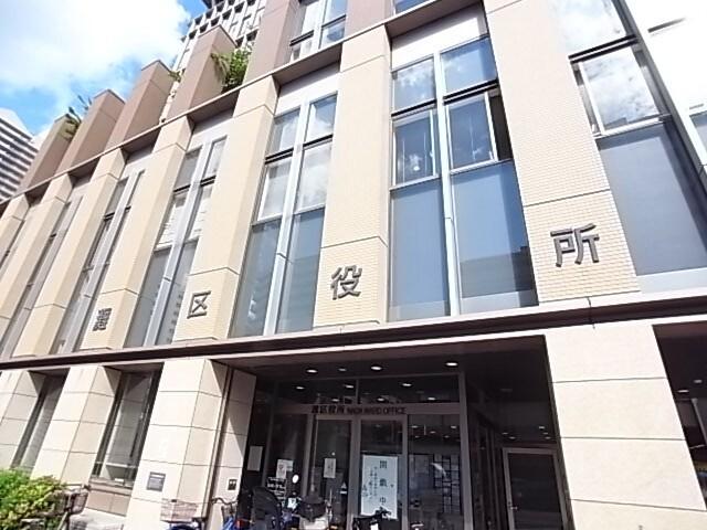 神戸市灘区役所：2031m