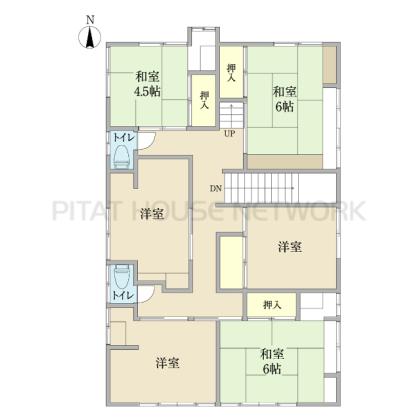 洋室３室・和室3室