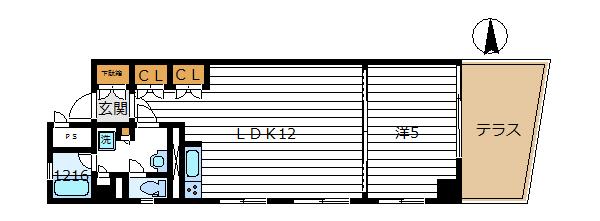 テラス付（ウッドデッキ）