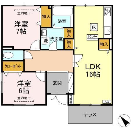  間取り図写真
