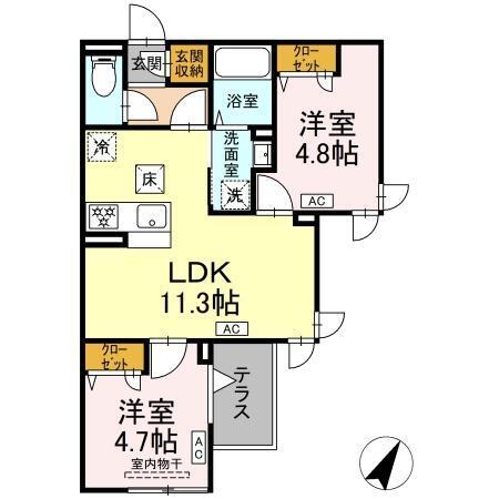  間取り図写真