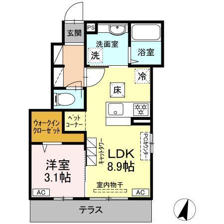  間取り図写真