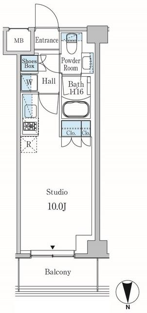 パークアクシス東蒲田（315） 間取り図画像