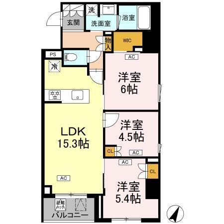 ロイジェント戸越銀座（0219） 間取り図画像