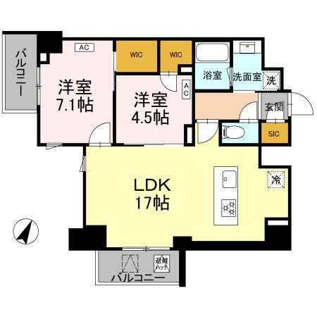 ロイジェント戸越銀座（0301） 間取り図画像