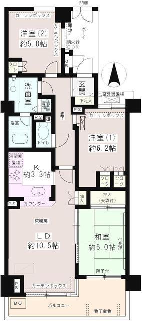  間取り図写真