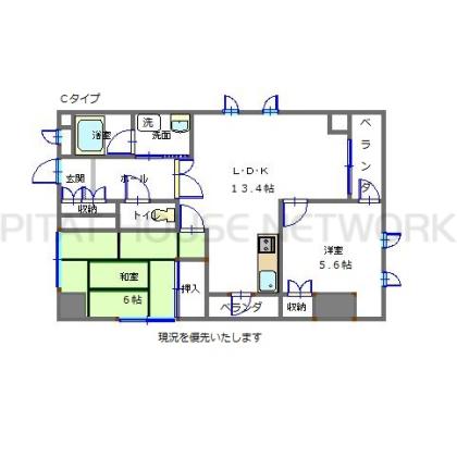  間取り図写真