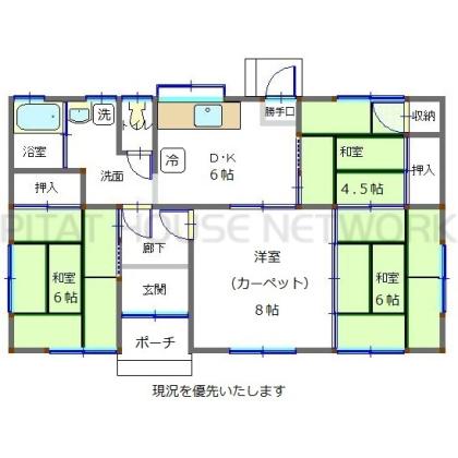  間取り図写真