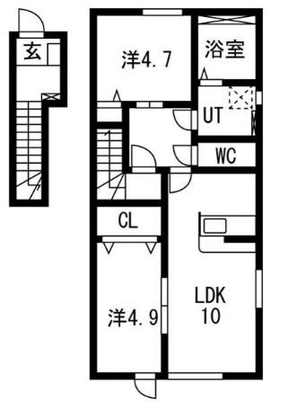  間取り図写真