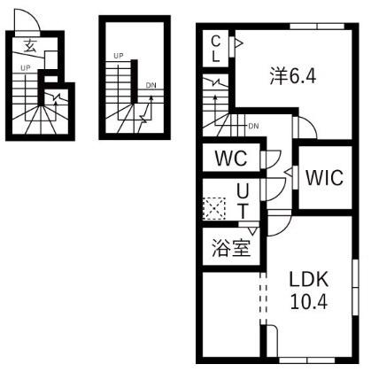 KD小白川 間取り図画像