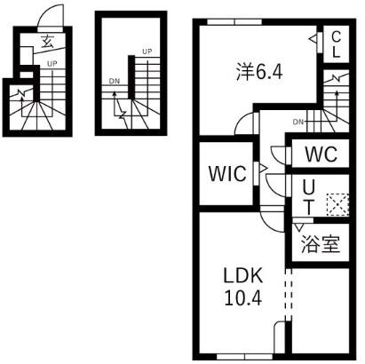 KD小白川 間取り図画像