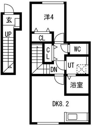 とってもたのし荘 間取り図画像
