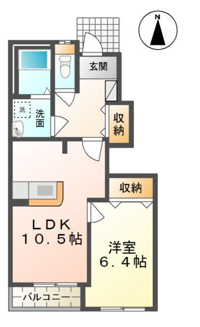 Ｂｌｏｏｍ．Ｋ 間取り図画像