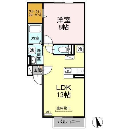 ファミールＪＩＮＢＡ（102） 間取り図画像