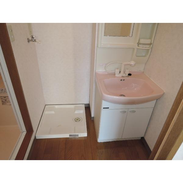 山形市白山アパート 洗面