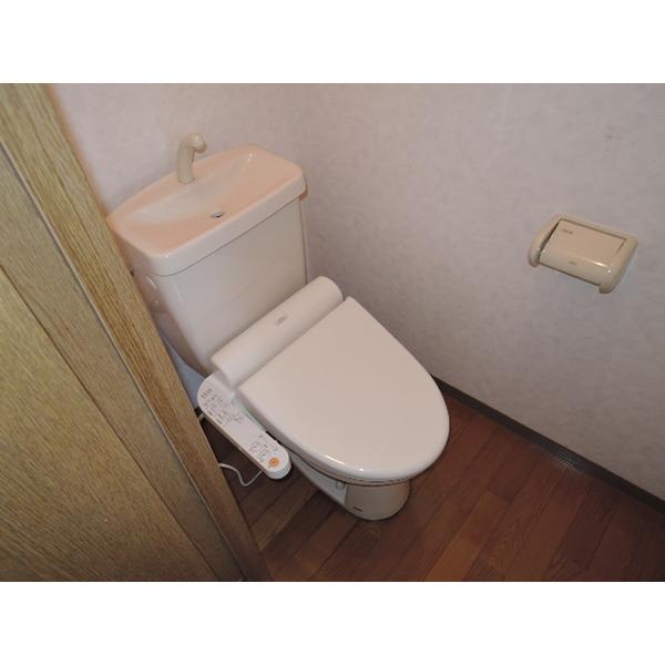 山形市白山アパート トイレ