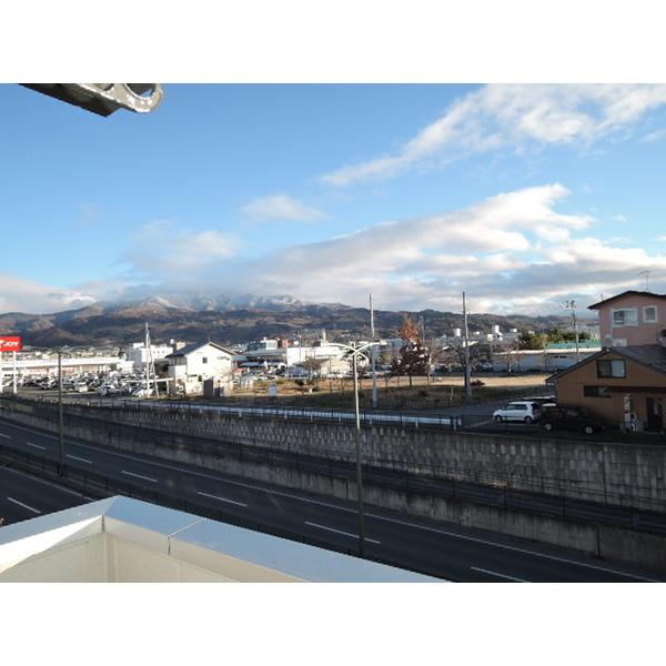 山形市白山アパート 眺望