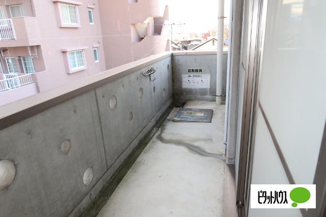山形市十日町マンション バルコニー