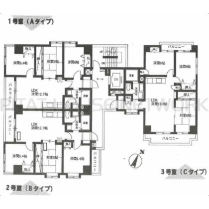  間取り図写真
