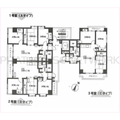  間取り図写真