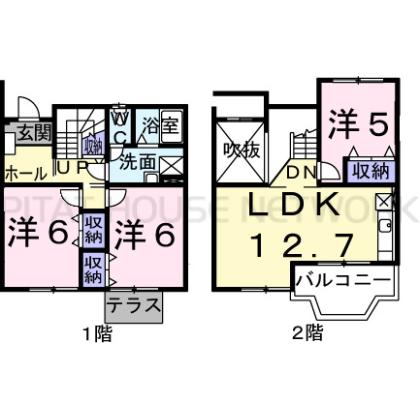  間取り図写真