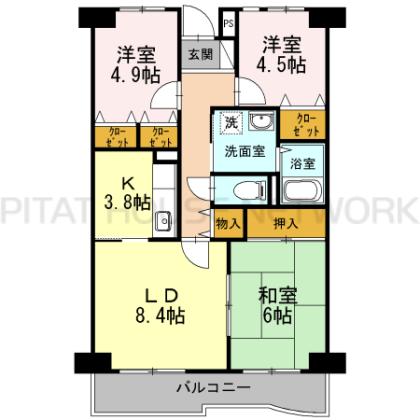  間取り図写真