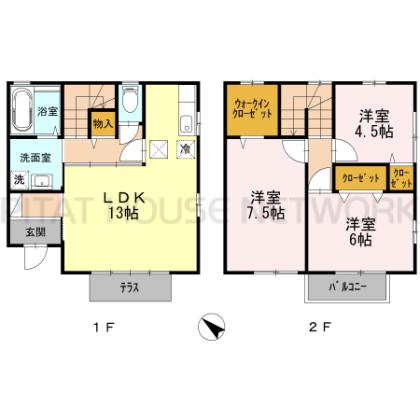  間取り図写真