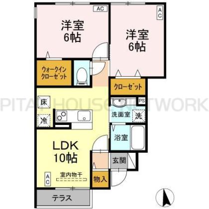  間取り図写真