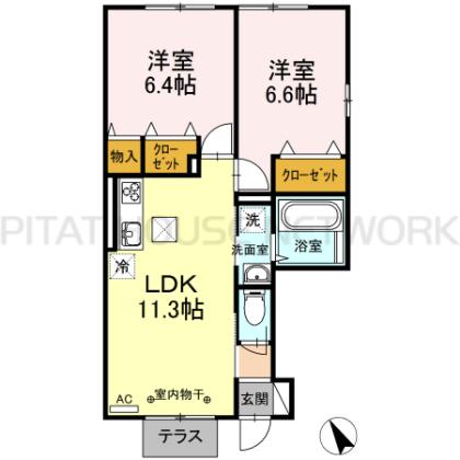  間取り図写真