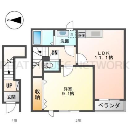  間取り図写真