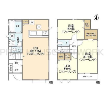  間取り図写真
