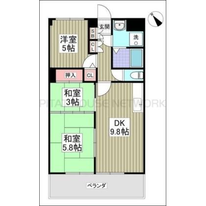  間取り図写真