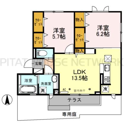  間取り図写真