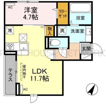  間取り図写真