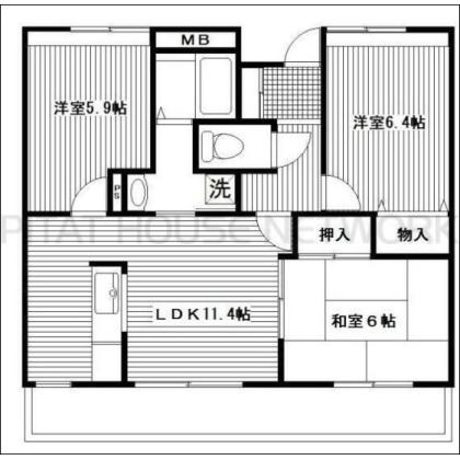  間取り図写真