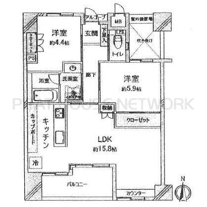  間取り図写真