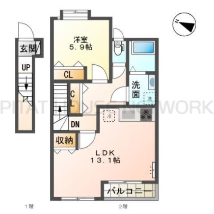  間取り図写真