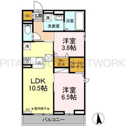  間取り図写真
