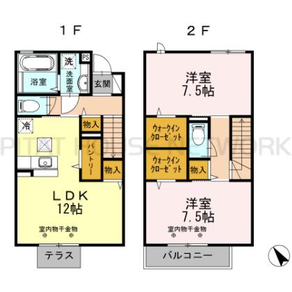  間取り図写真