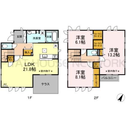  間取り図写真